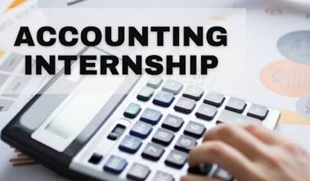 Finance and Accounting Internship